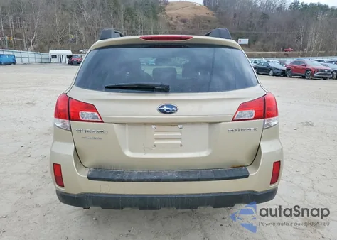 2010 Subaru Outback 2.5I Premium z USA, uszkodzony, nr VIN 4S4BRBDC6A3348671